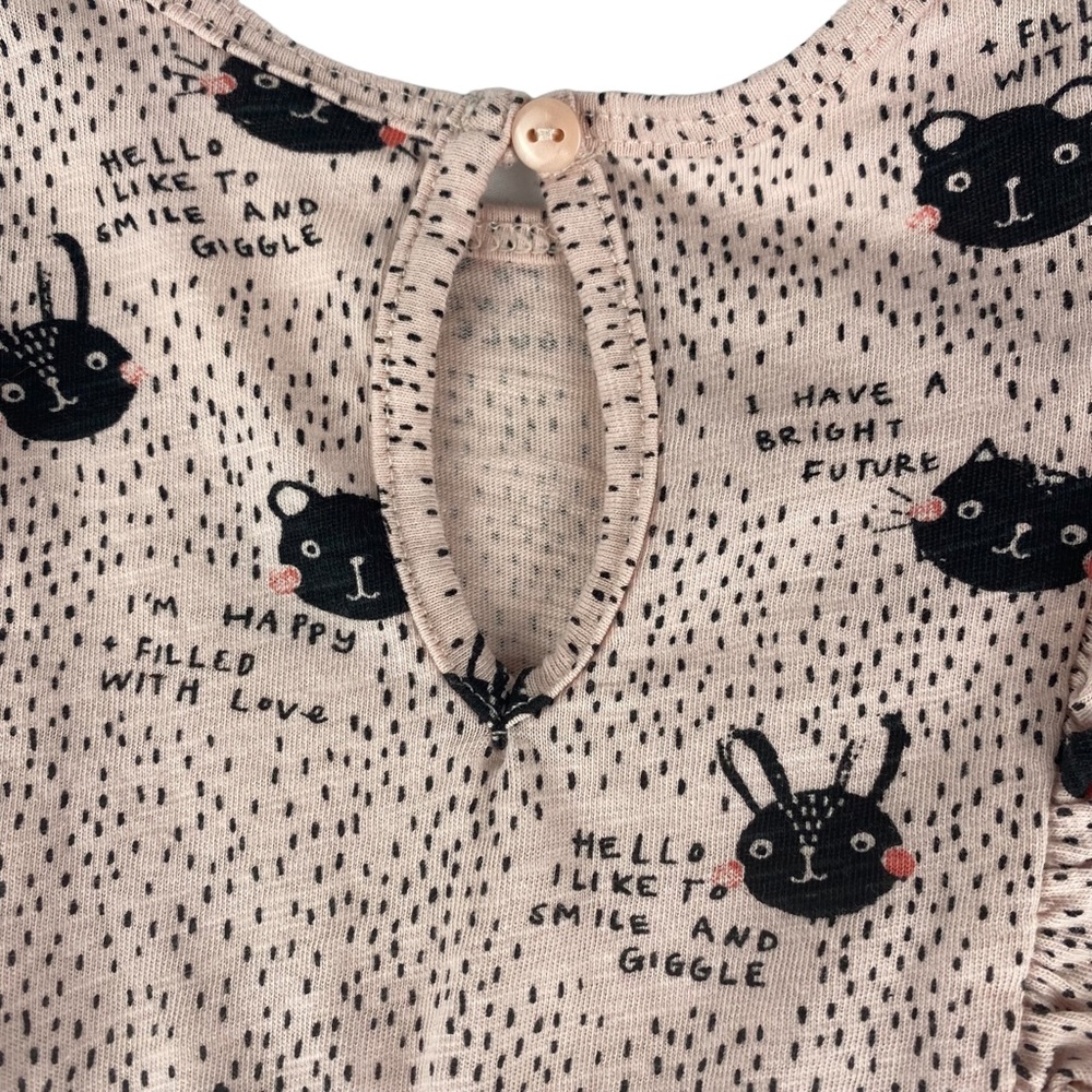 H&M Ruffle Dress - Size 12-18M - Picture 4 of 7